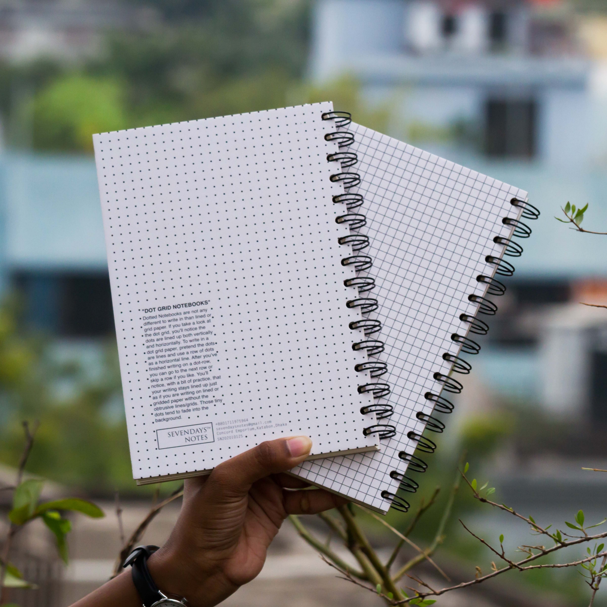 Picture of Designer Series Dot-Grid & Graph/Grid Notebook(202010125 & 202010126) 2-Pack