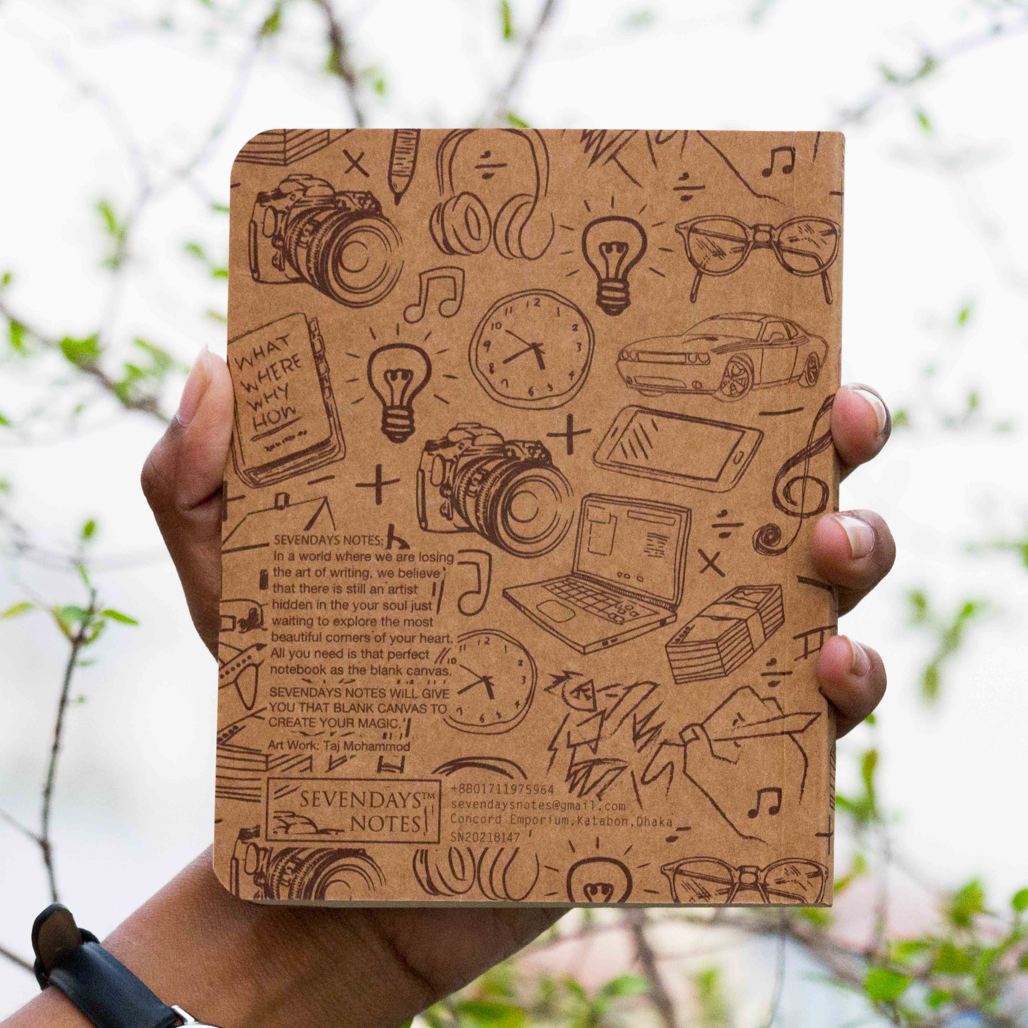 Picture of Coffee Note Series Kraft Notebook (SN20218147)