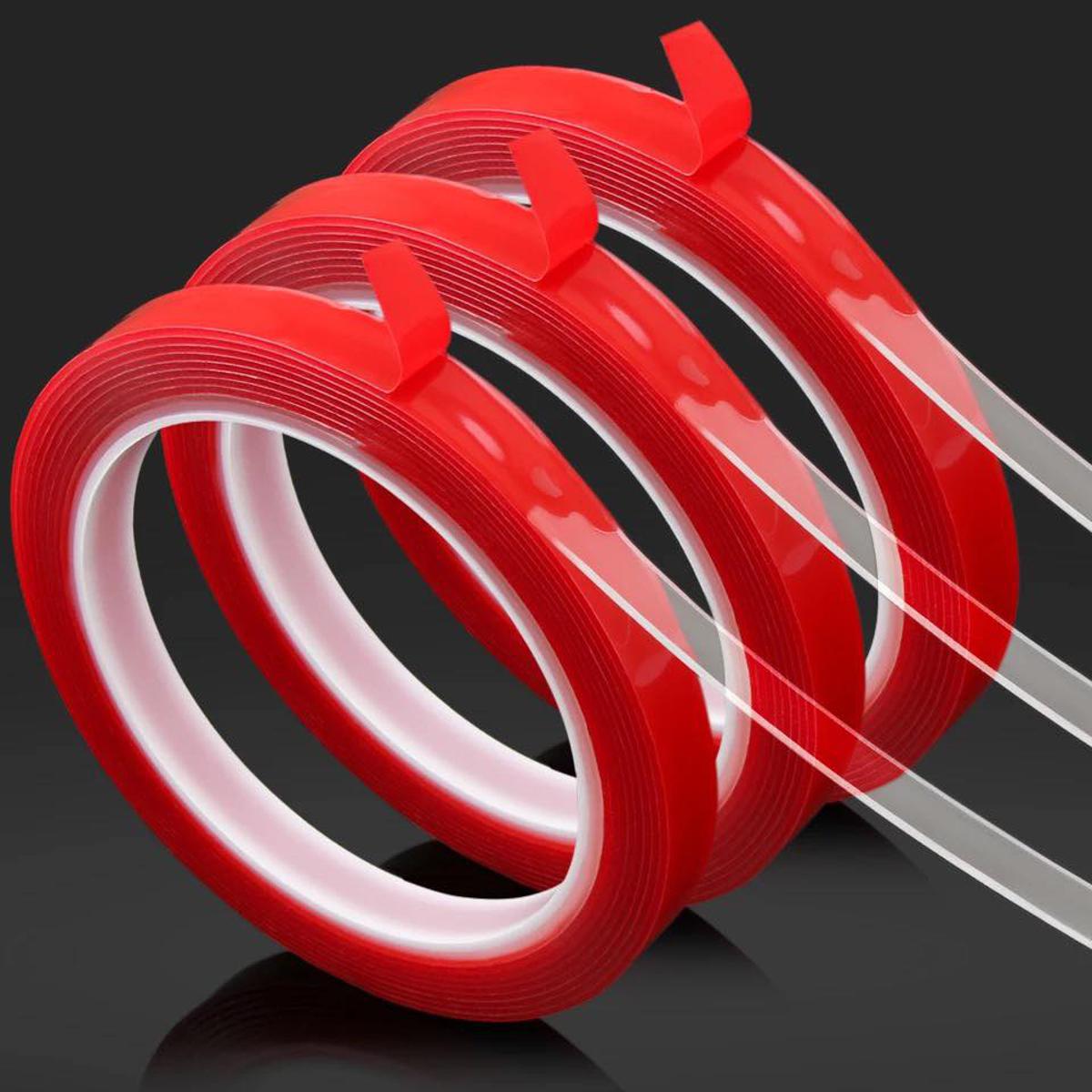 Picture of Double-sided Length 3M Width 6/8/10/12/15/20MM Strong Clear Transparent Acrylic Foam Adhesive Tapedouble Sided Adhesive Tape