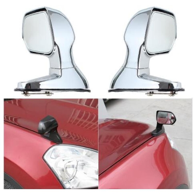 Picture of 2pcs Vehicle Universal Car Blind Spot Mirror Square SideView Flat Mirror Wide Angle Rear Mirrors Side RearView Mirror