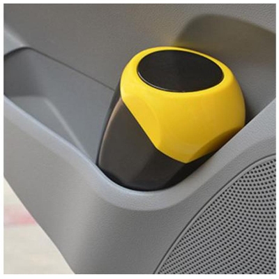 Picture of Car Trash Garbage Durable Car Auto Garbage Trash Can Automotive Waste Storage Mini Home Office Auto Car Vehicle Garbage Can