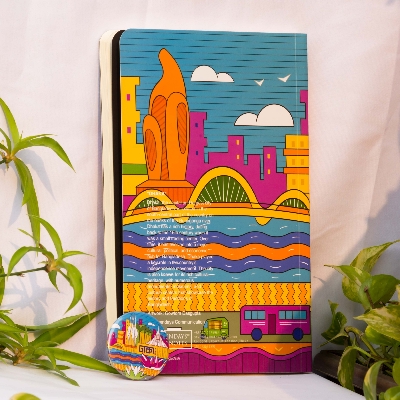Picture of Work Size Dhaka (Monument) Notebook with Badge (SN2022061991)