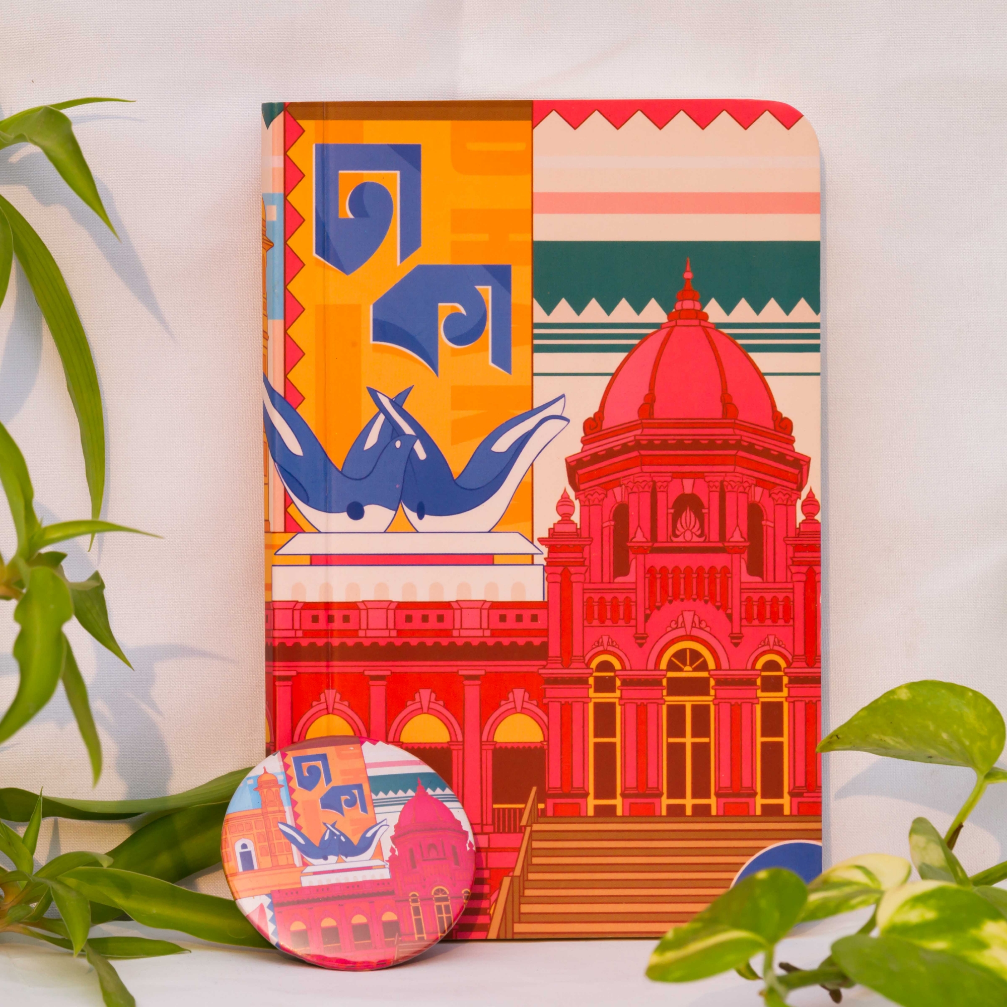 Picture of Dhaka Pocket Book Notebook with Badge (SN202309383)