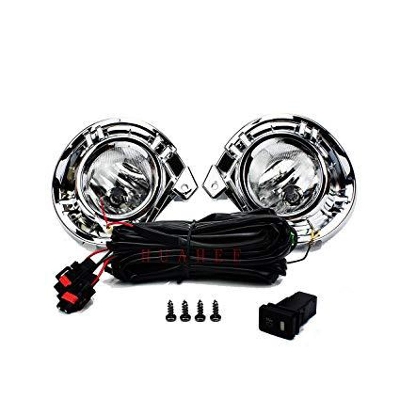 Picture of JanDeNing OEM Style Directly Replacement Fog Lights For Toyota Axio 2015 2016 2017 w/Bulb+Switch+Wire+Bezel/1Set