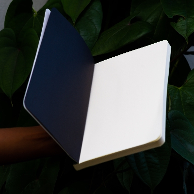 Picture of Work Size Dhaka (Line) White Cover Notebook  with Badge (SN202309382)