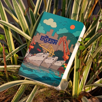 Picture of Travel Size Chattogram(Ocean) Graph Notebook (SN202130128)
