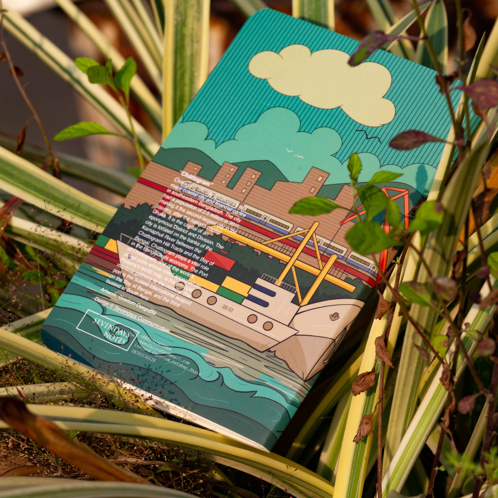 Picture of Travel Size Chattogram(Ocean) Graph Notebook (SN202130128)