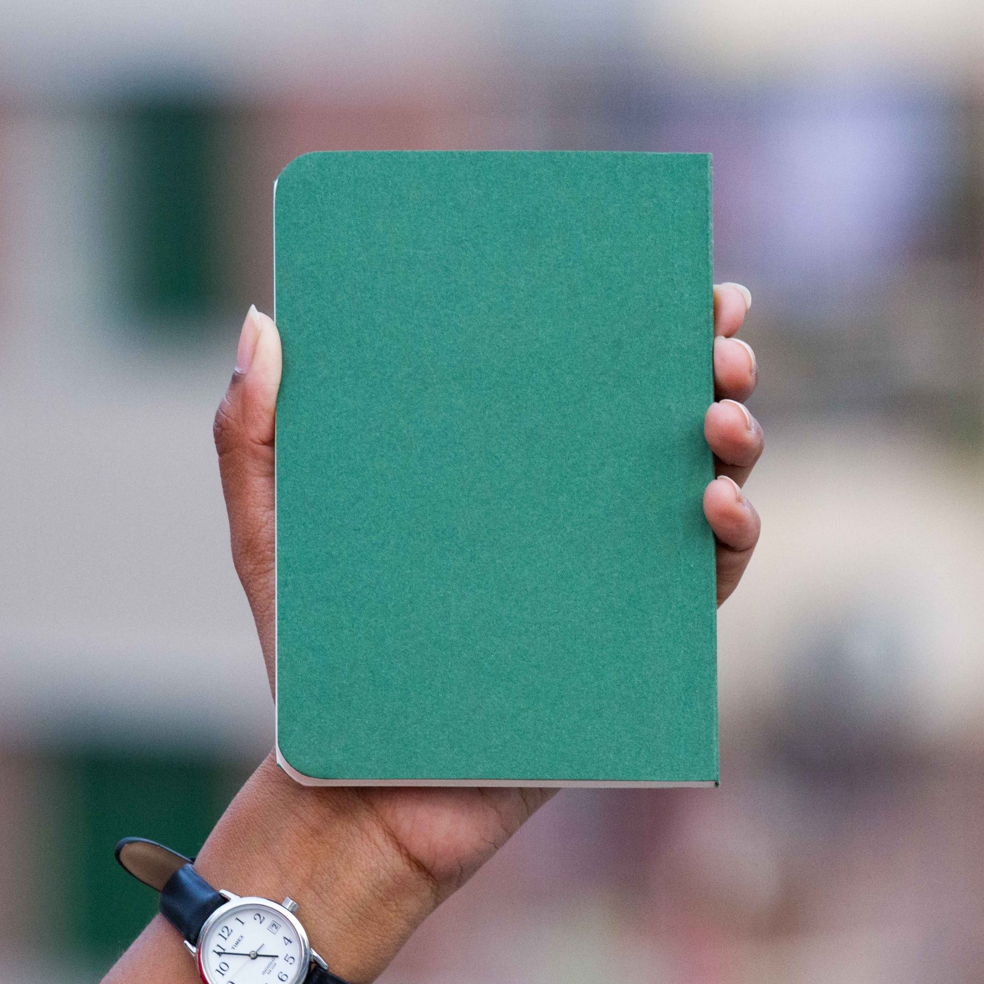 Picture of Pocket Book Green Notebook