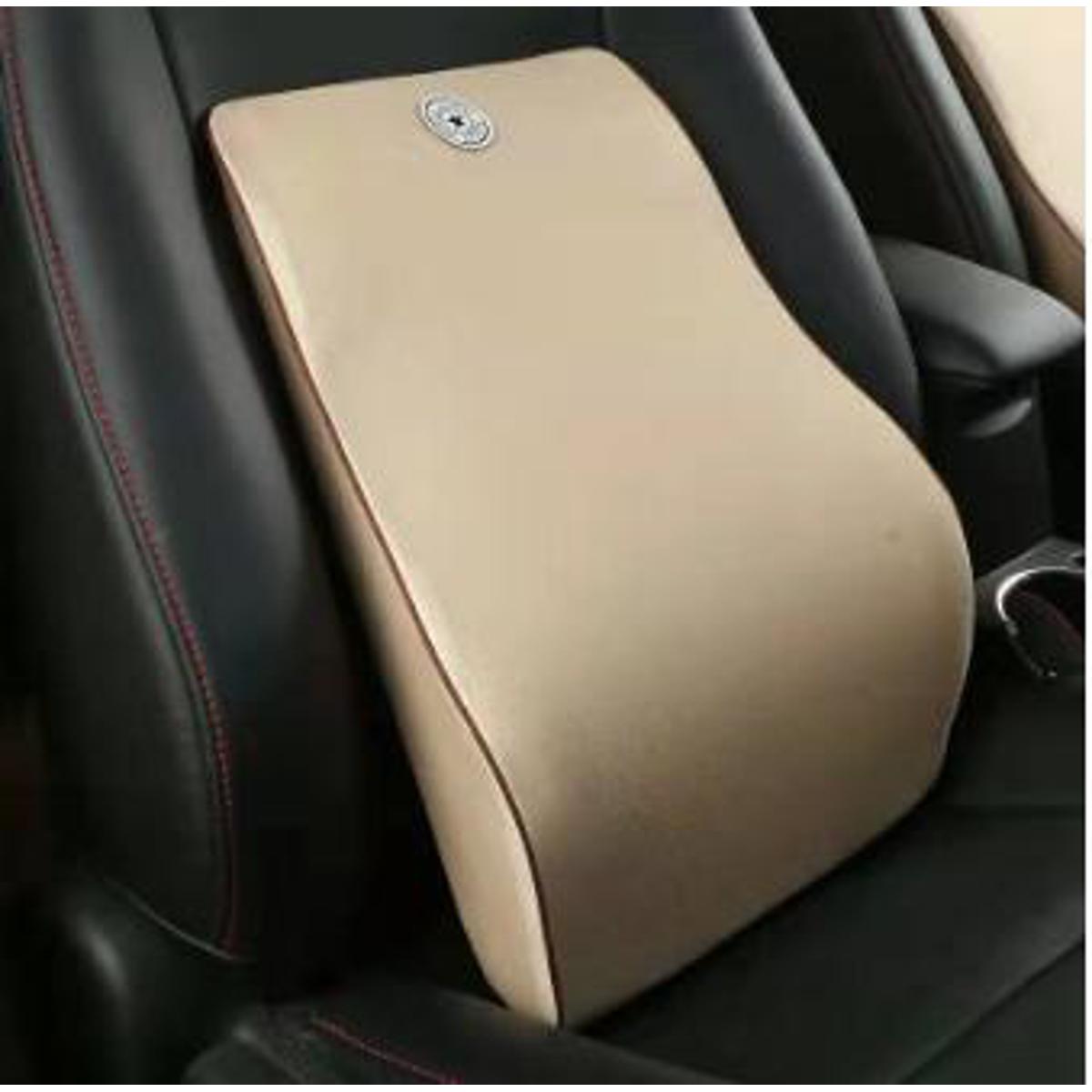 Picture of Soft Memory Foam Lumbar Support Back Massager Waist Cushion Pillow For Chairs in the Car Seat Pillows Home Office Relieve Pain