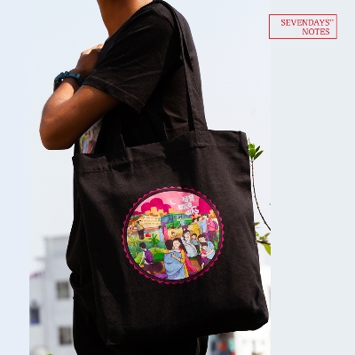 Picture of Shopno Jabe Bari Canvas Tote Bag