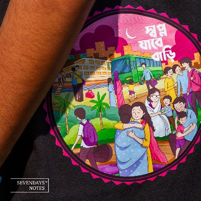 Picture of Shopno Jabe Bari Canvas Tote Bag