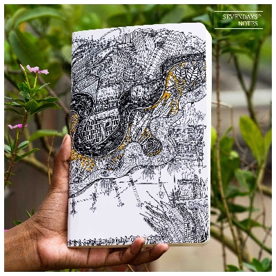 Picture of Dhaka (Doodle) Notebook (SN202403386)