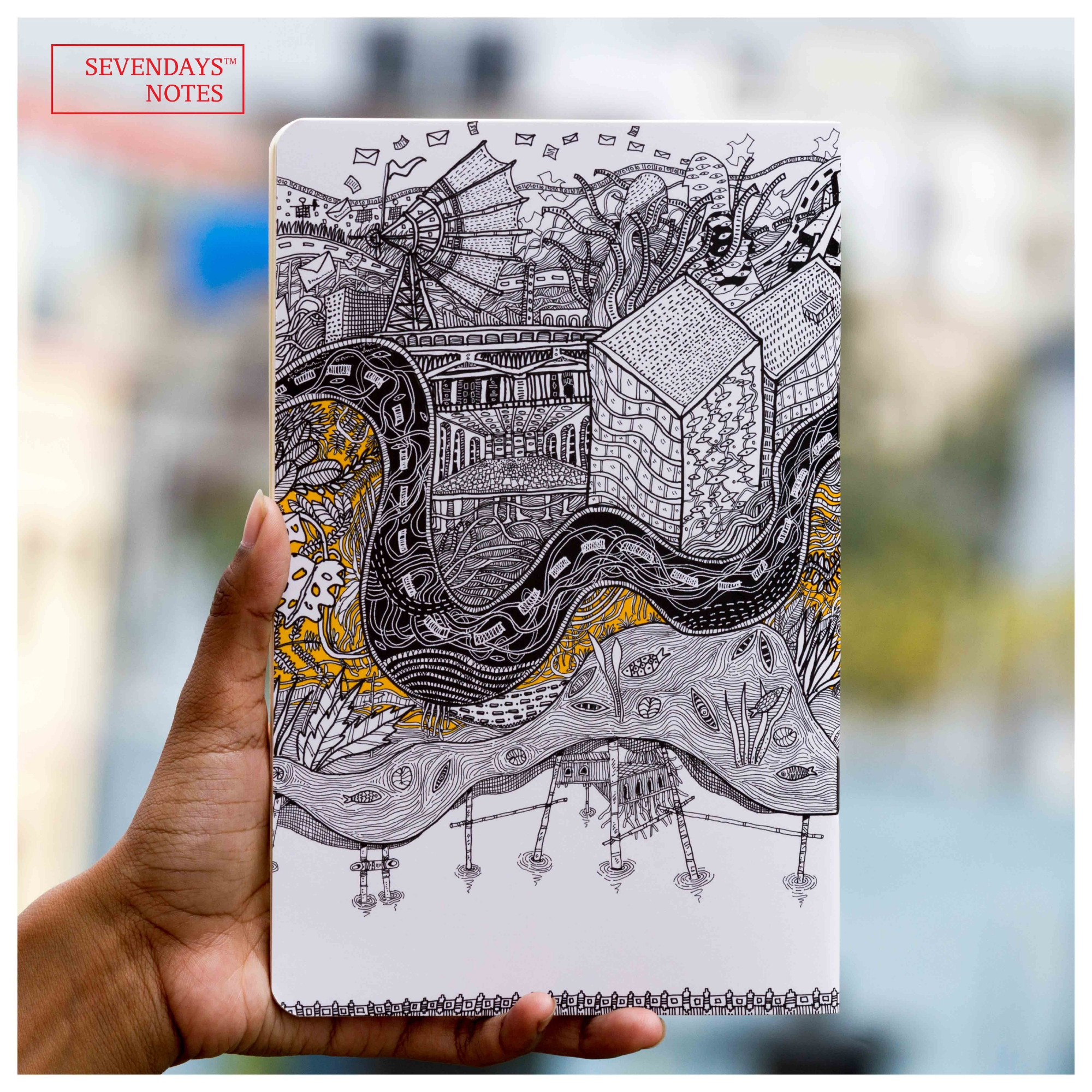 Picture of Dhaka (Doodle) Notebook (SN202403386)