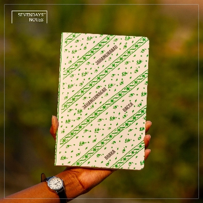 Picture of Dhakai Muslin Green Notebook (SN202403387)