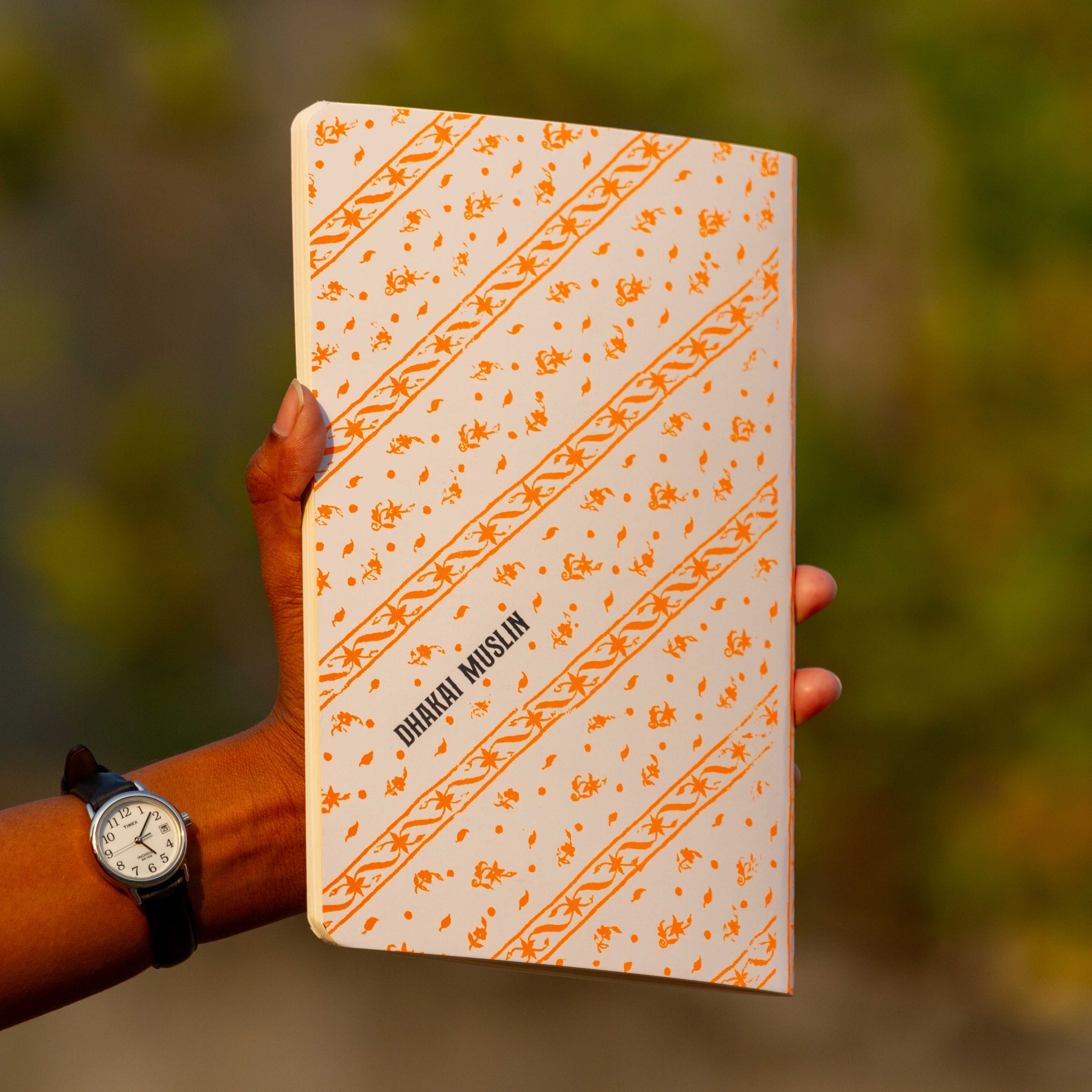 Picture of Dhakai Muslin Orange Notebook (SN202403387)