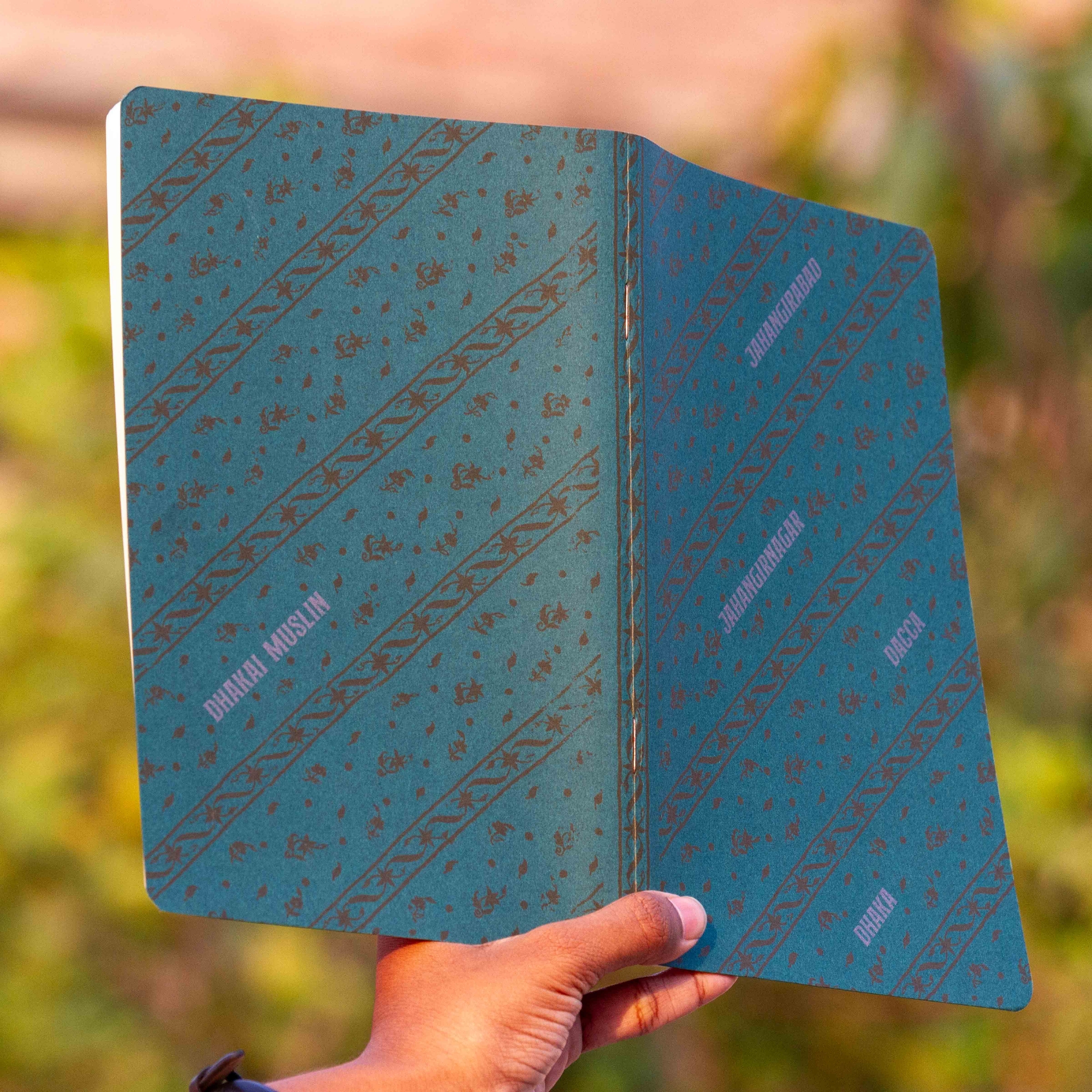 Picture of Dhakai Muslin Forest Green Notebook (SN202403387)