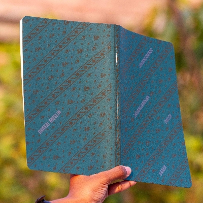 Picture of Dhakai Muslin Forest Green Notebook (SN202403387)