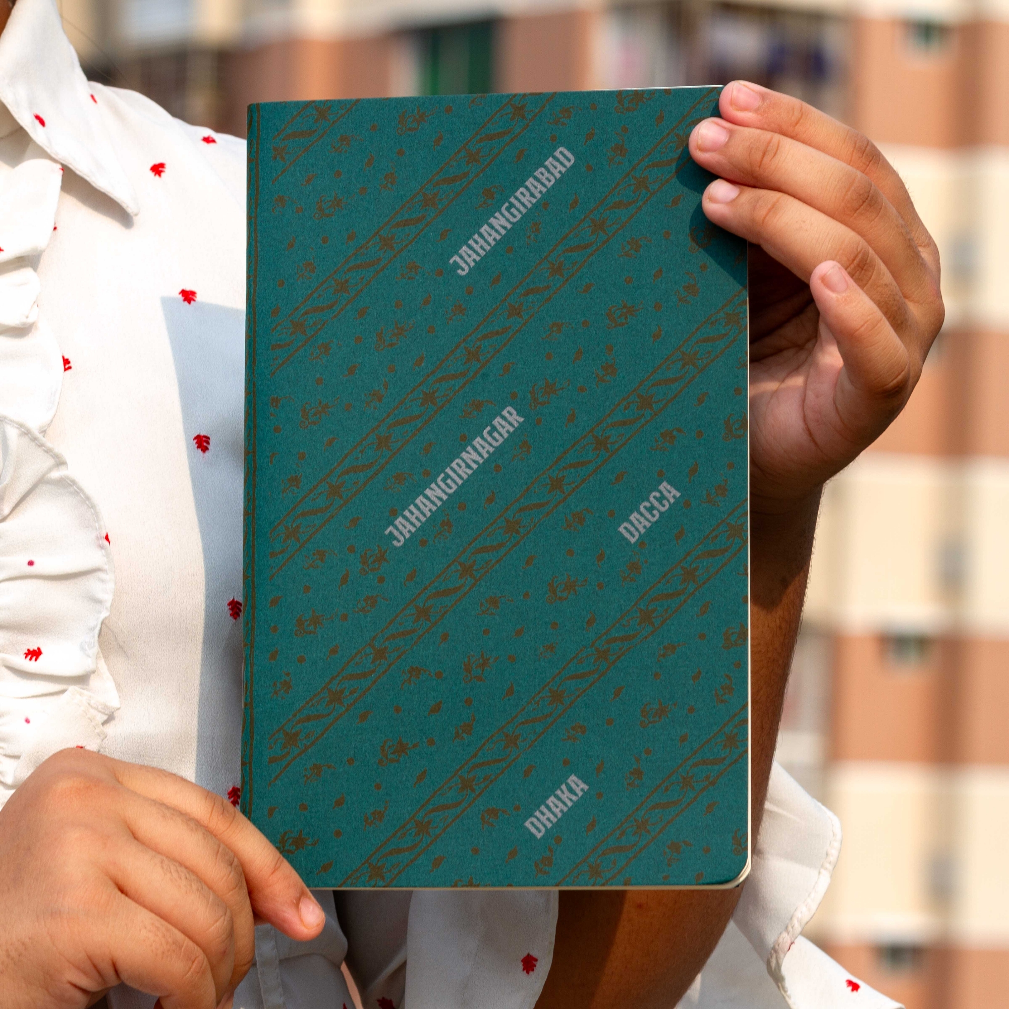 Picture of Dhakai Muslin Forest Green Notebook (SN202403387)