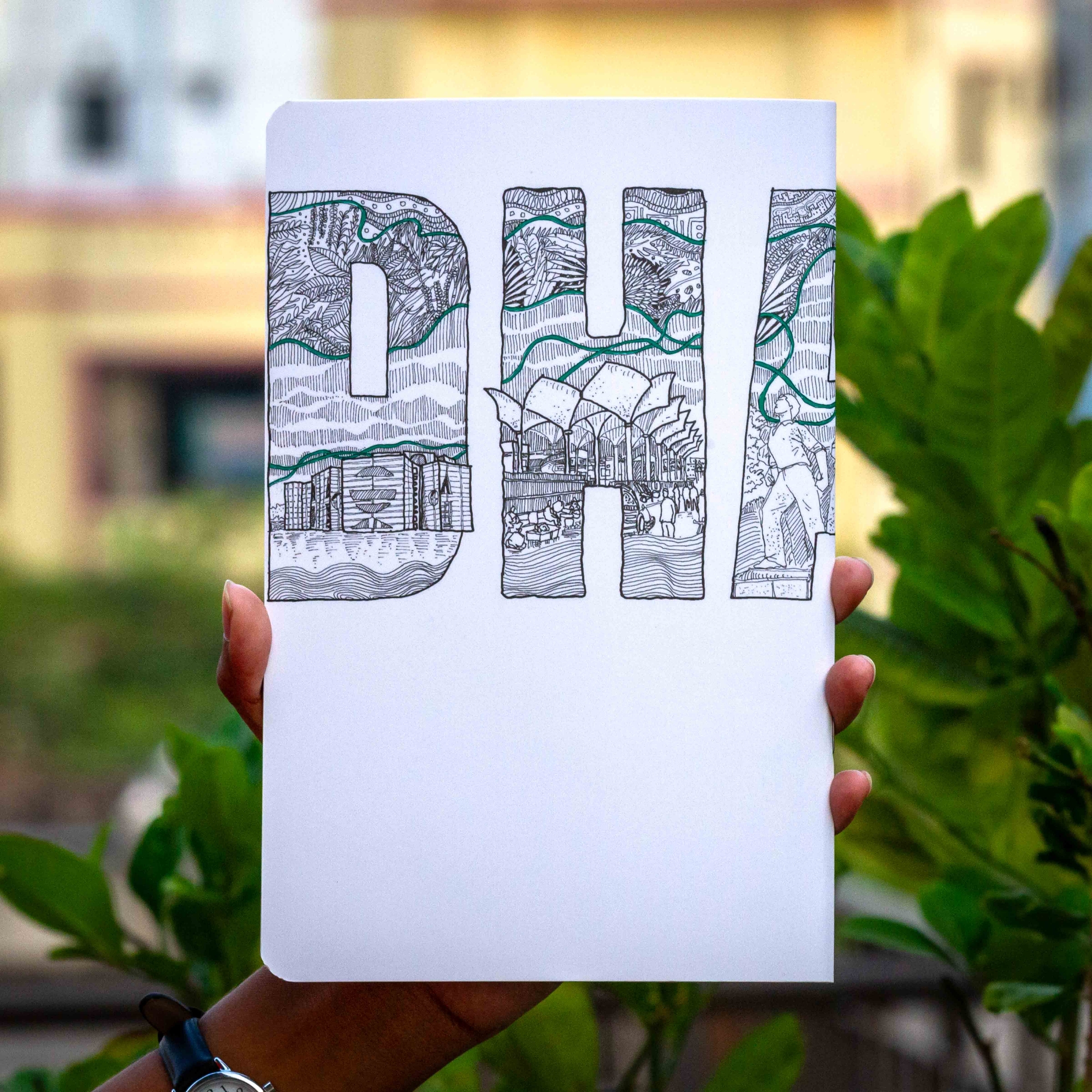 Picture of Dhaka (Green Line) Notebook (SN202404387)