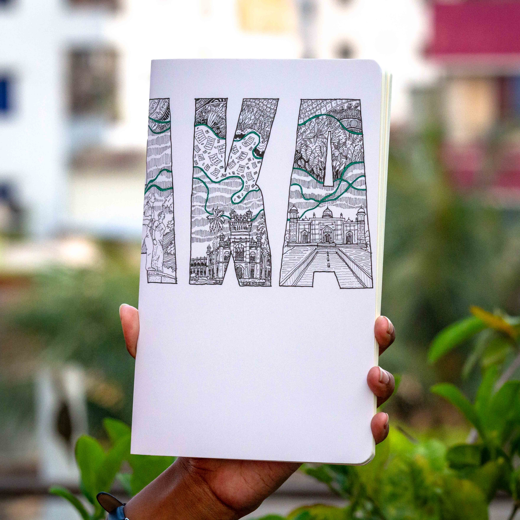 Picture of Dhaka (Green Line) Notebook (SN202404387)
