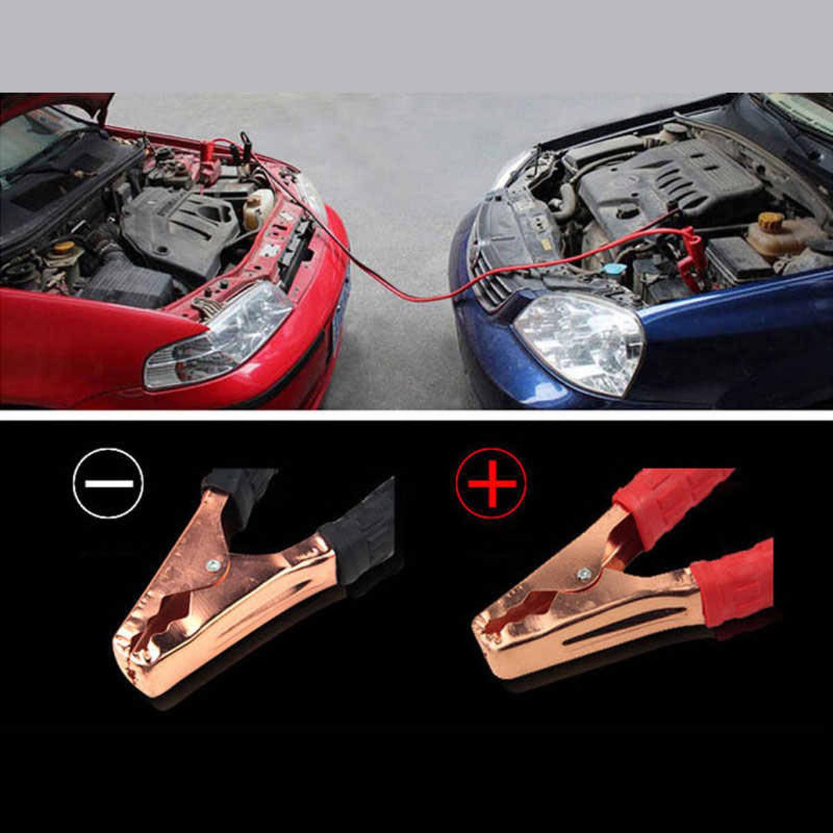 Picture of Car Jumper Battery Cables 2M 500AMP Booster Cable Emergency for Car VanTruck Terminals Jump Starter Leads Clip