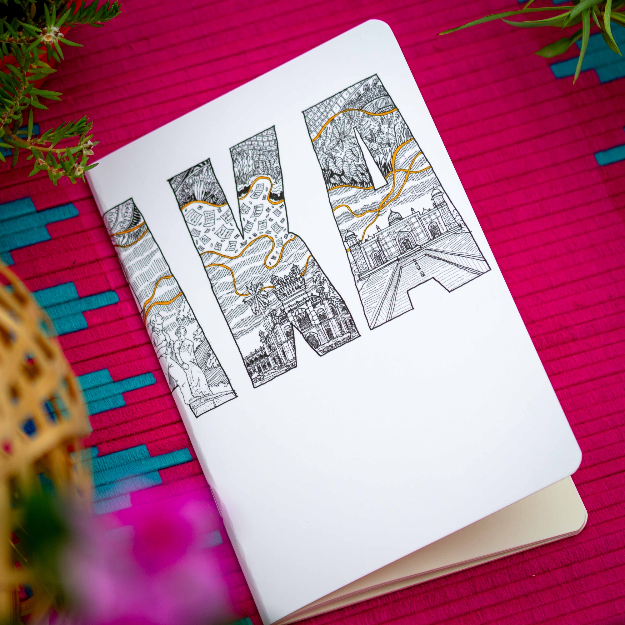 Picture of Dhaka (Yellow Line) Notebook (SN202404387)