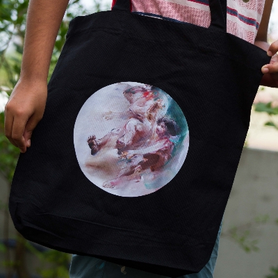 Picture of Freedom Fighter Canvas Tote Bag