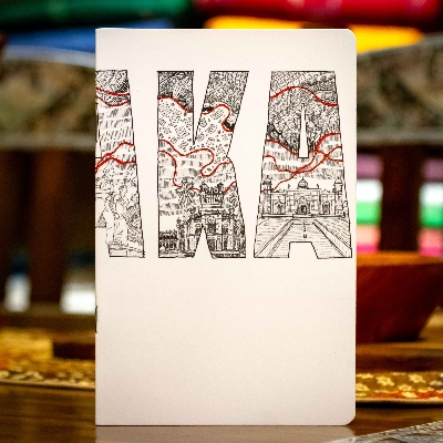 Picture of Dhaka (Red Line) Notebook (SN202404387)
