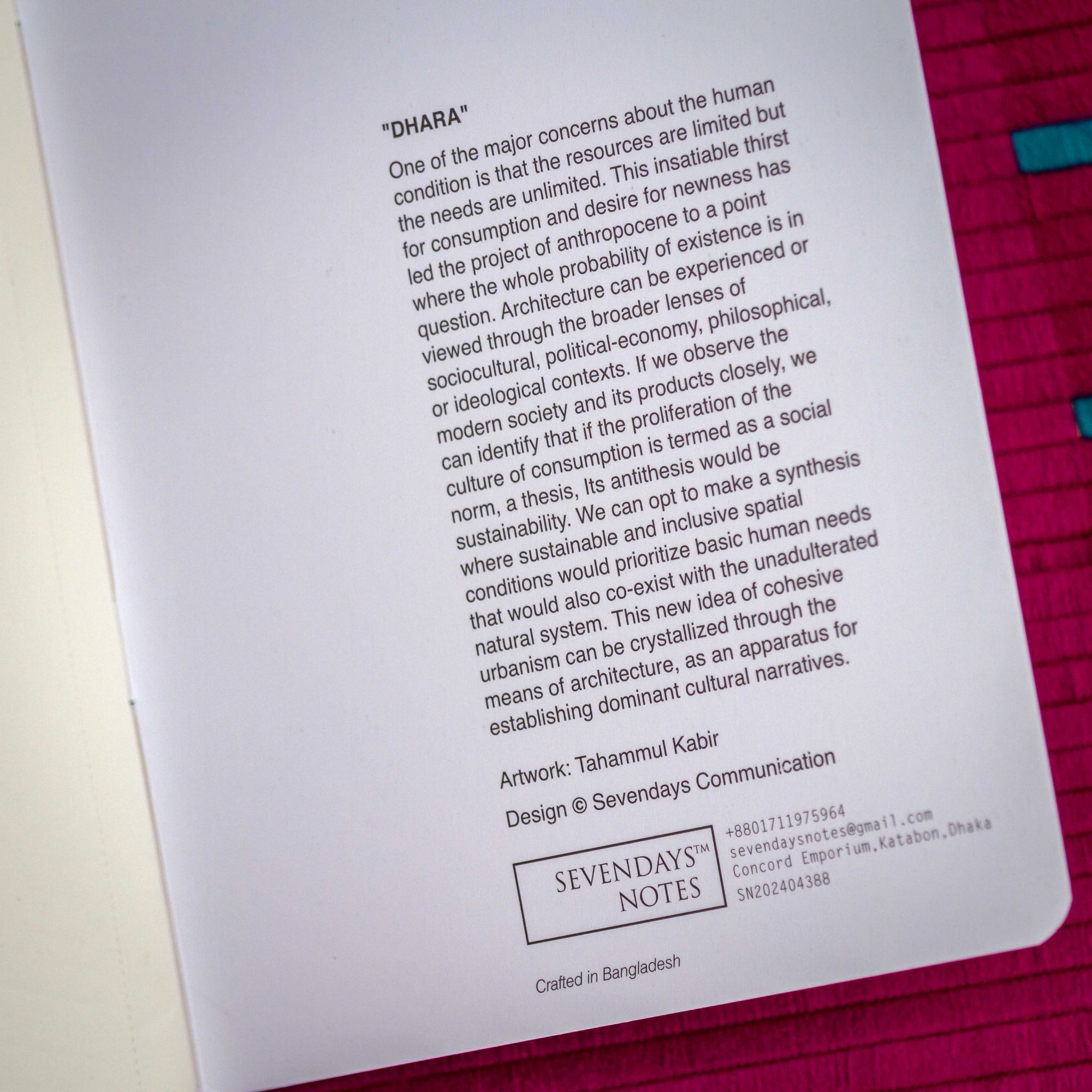 Picture of Dhara Notebook (SN202404388)