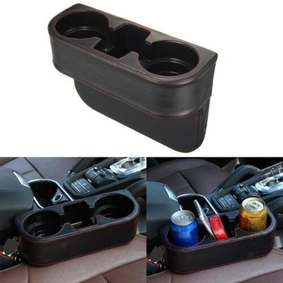 Picture of PU Leather Car Seat Side Drinks Holder