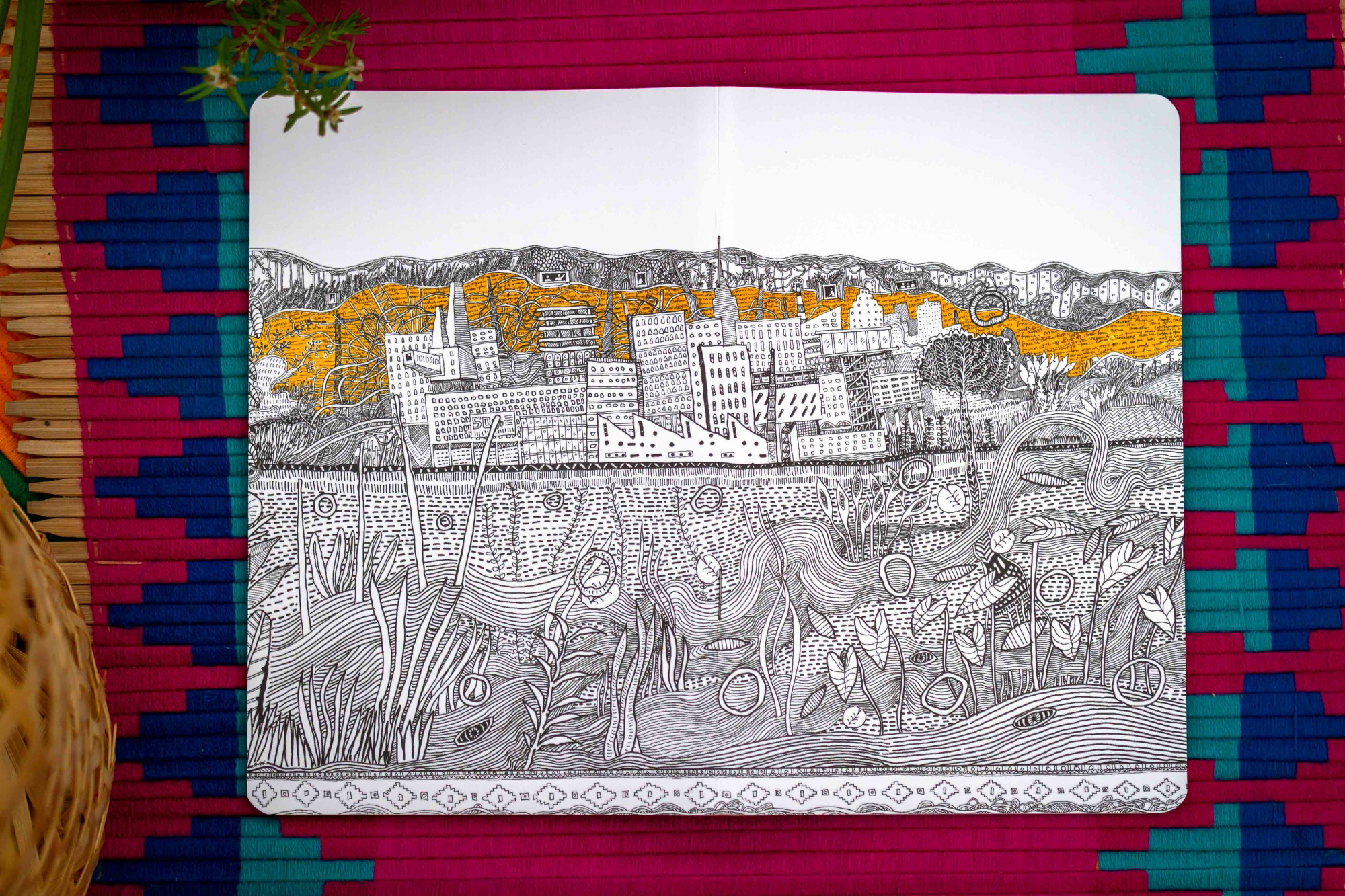 Picture of Dhaka, Dhara & Dhaka(Yellow Line) Notebook (SN202403386, SN202404387 & SN202404388) 3-Pack