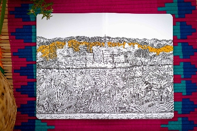 Picture of Dhaka, Dhara & Dhaka(Yellow Line) Notebook (SN202403386, SN202404387 & SN202404388) 3-Pack