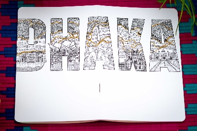 Picture of Dhaka, Dhara & Dhaka(Yellow Line) Notebook (SN202403386, SN202404387 & SN202404388) 3-Pack