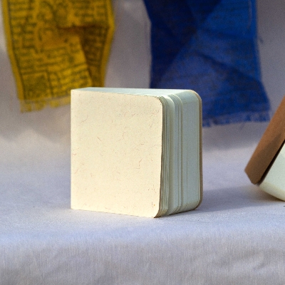 Picture of Slip Pad Series Texture White Notebook