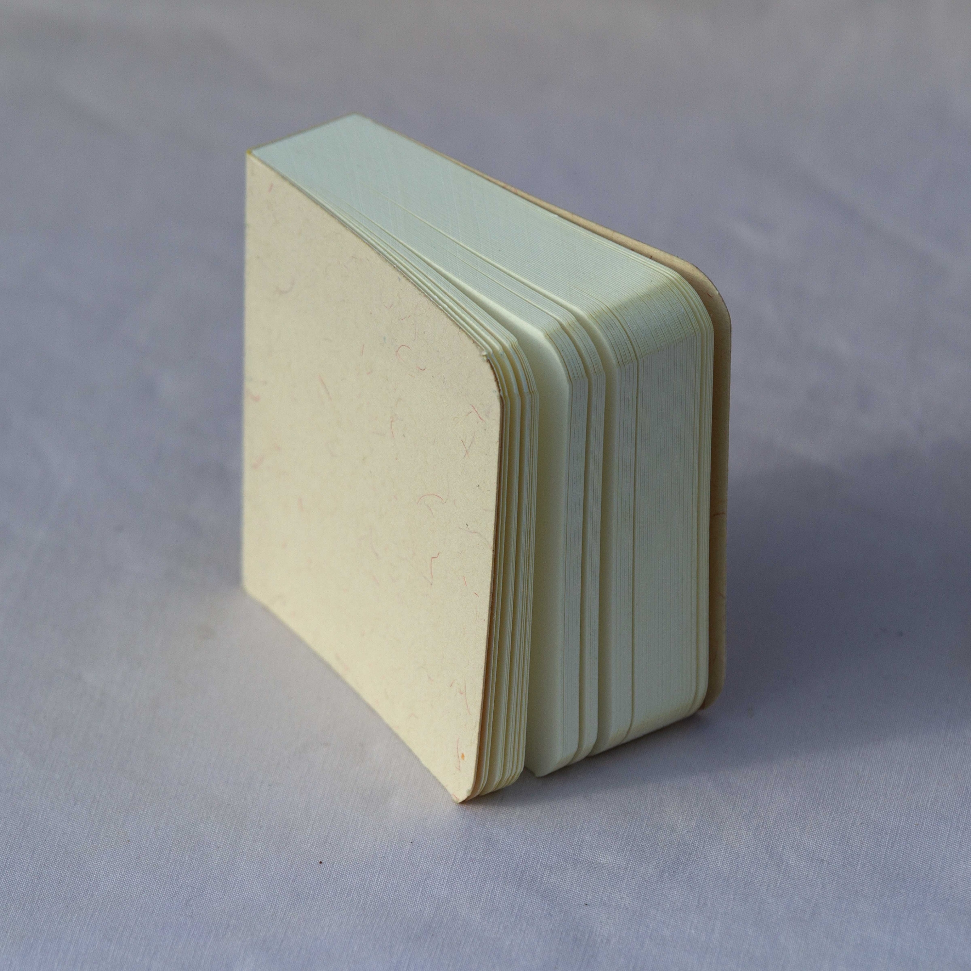 Picture of Slip Pad Series Texture White Notebook