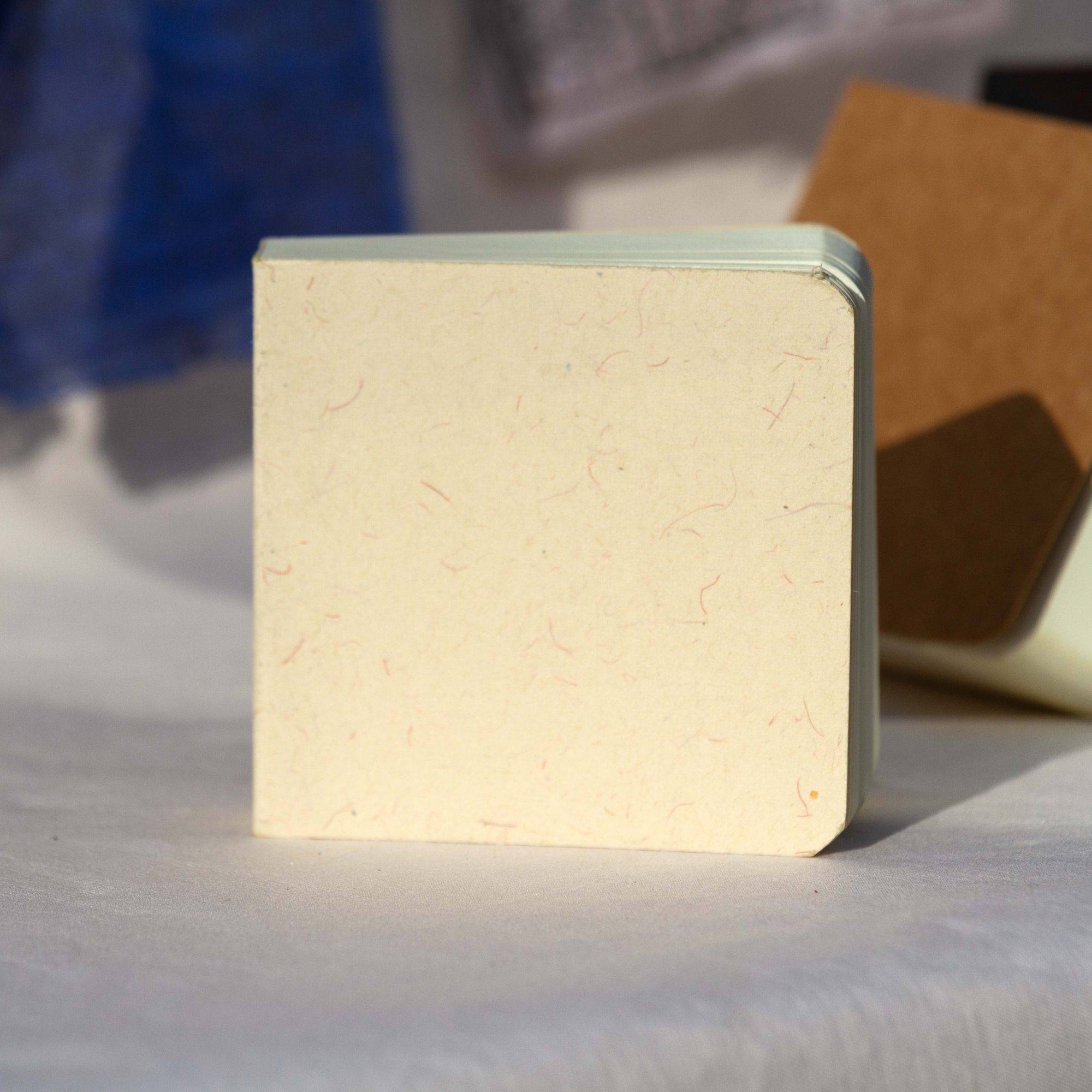 Picture of Slip Pad Series Texture White Notebook