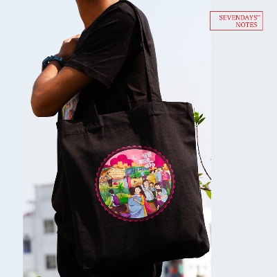 Picture of Shopno Jabe Bari Canvas Tote Bag