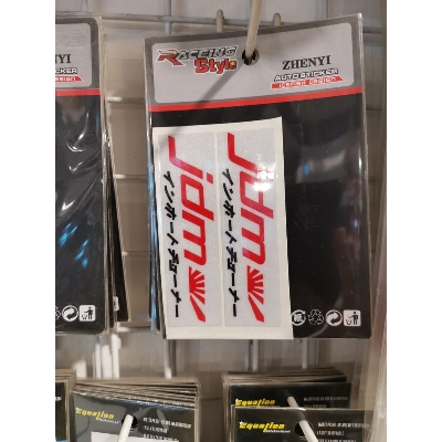 Picture of car premium quality stickers