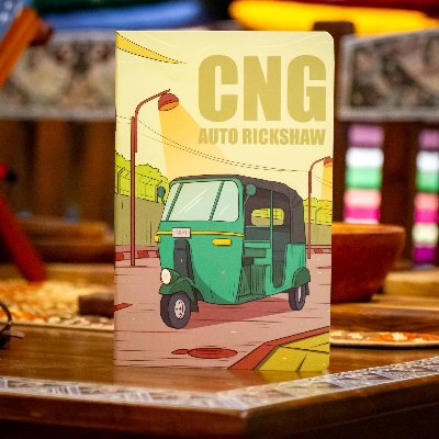 Picture of CNG Auto Rickshaw Notebook (SN202405397)