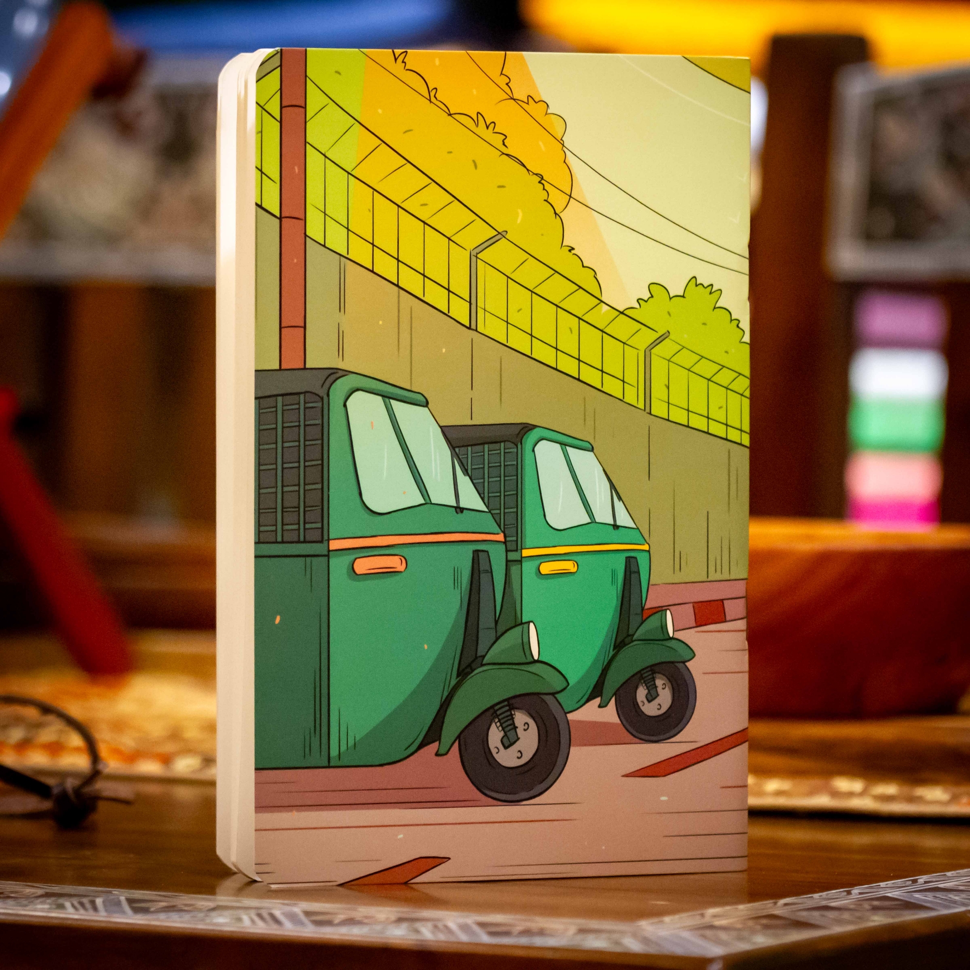 Picture of CNG Auto Rickshaw Notebook (SN202405397)
