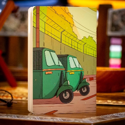 Picture of CNG Auto Rickshaw Notebook (SN202405397)