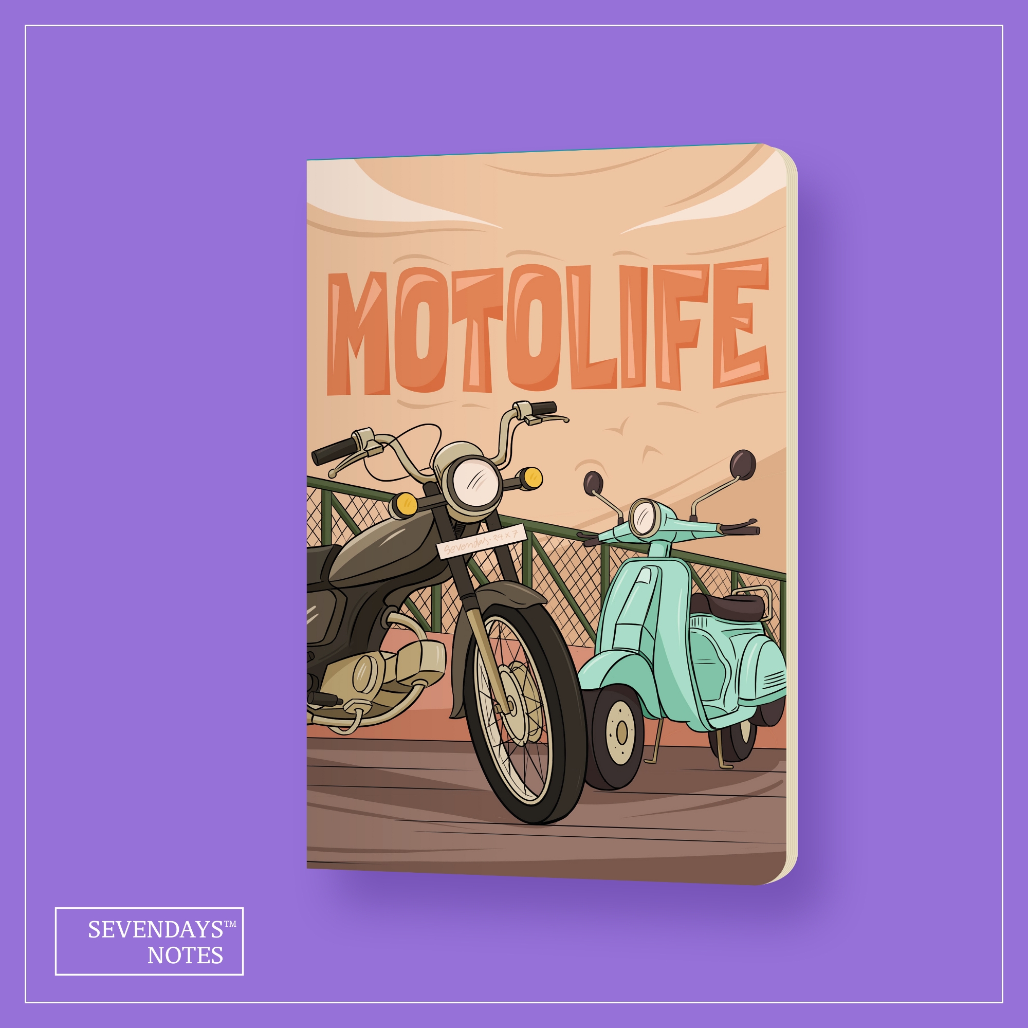 Picture of Motorcycle Notebook (SN202405400)