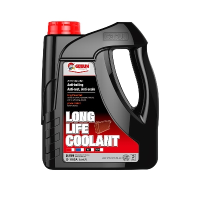 Picture of long life coolant get sun red colour