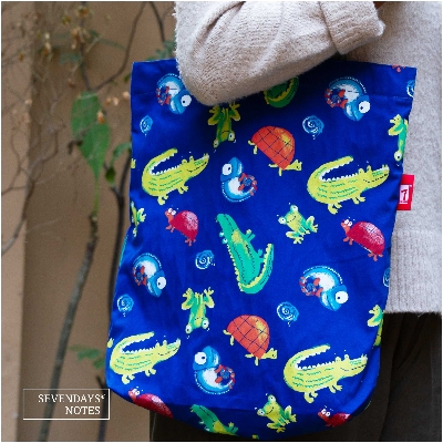 Picture of Sevendays Animal Print Tote Bag with Inside Pocket (Limited Edition)