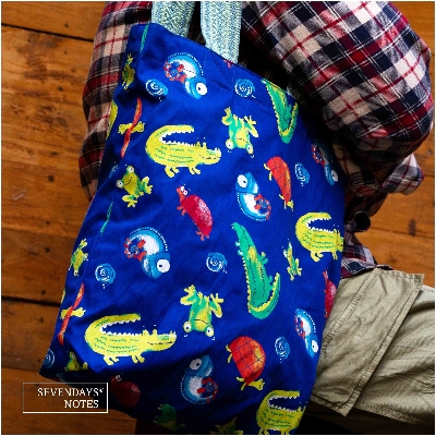 Picture of Sevendays Animal Print Tote Bag with Inside Pocket (Limited Edition)