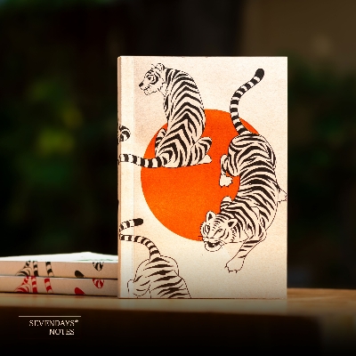 Picture of Tiger (Orange) Notebook (SN202502006)