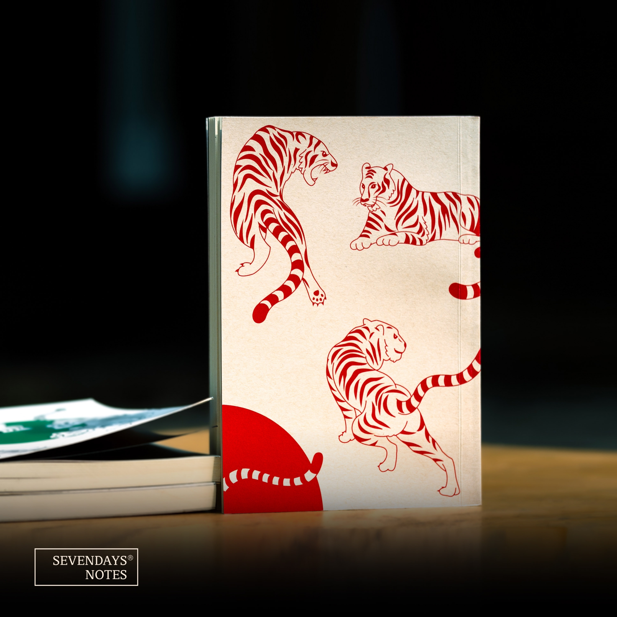 Picture of Tiger (Red) Notebook (SN202502006)