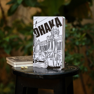 Picture of Work Size Dhaka (Line) White Lined Notebook (SN202309382)