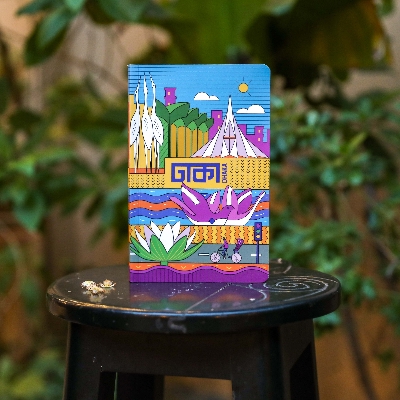 Picture of Work Size Dhaka (Monument) Lined Notebook (SN2022061991)