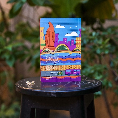 Picture of Work Size Dhaka (Monument) Lined Notebook (SN2022061991)